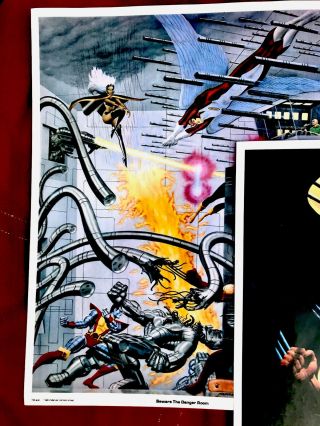 X Men portfolio 80s Fastner and Larsen Sal Q vintage Marvel rare plus items 3