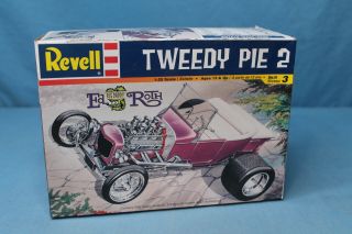 Rare Revell Tweedy Pie 2 Ed Big Daddy Roth Hot Rod Model Kit No.  85 - 7675