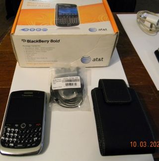 Rare Old Classic Att Blackberry Bold 9700 Cell Phone