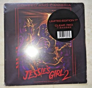 Coheed & Cambria Rick Springfield Rare Limited Edition Vinyl Jessies Girl 2 Red