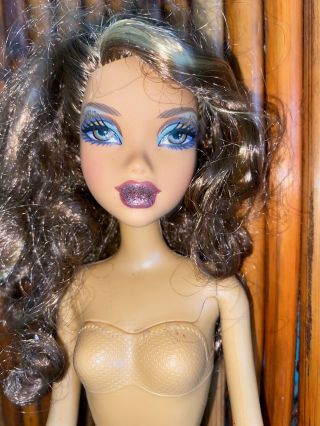 Barbie My Scene Madison Swappin Style Doll Curly Glam Head African American Rare