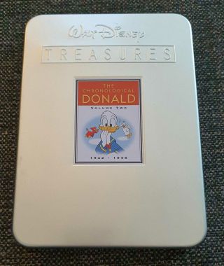 Walt Disney Treasures The Chronological Donald Vol 2 Ii Two Rare Tin Canadian