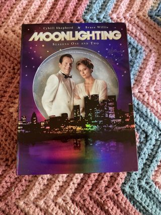 Moonlighting - Seasons 1 & 2 (dvd,  2005) Rare Oop Bruce Willis Tv Comedy