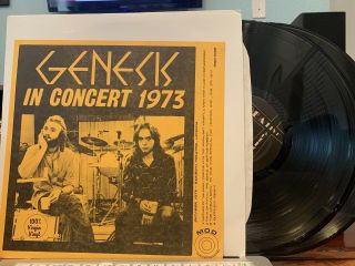 Genesis In Concert 1973 On Music Of Distinction 2xlp Rare