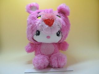 Hello Kitty Usj Plush Doll Pink Panther Collaboration Japan Rare 2011 9
