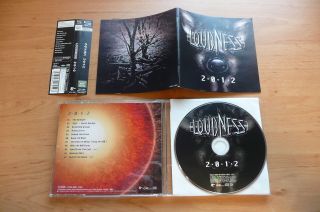 @ Cd Loudness - 2.  0.  1.  2.  / Tokuma 2014 / Rare Heavy Metal Japan Jp,  Obi