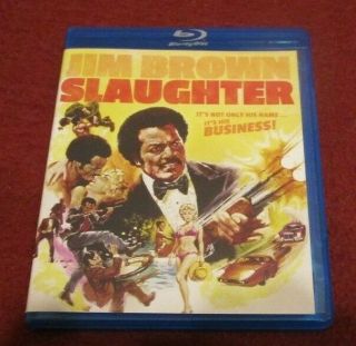 Slaughter Rare Oop Blu Ray Jim Brown,  Stella Stevens,  Rip Torn,  Cameron Mitchell