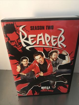 Reaper - Season 2 (dvd,  2009,  4 - Disc Set) Rare Oop