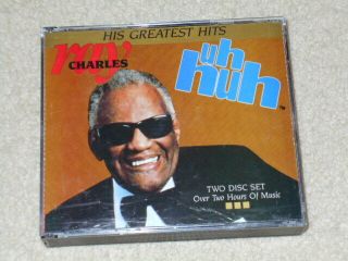 Ray Charles - 41 Of His Greatest Hits (2 Cd) Uh Huh Rare Dcc Compact Disc Set