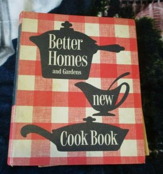 Better Homes And Gardens Cookbook 1953 First Edition 5 Ring Binder Htf Rare