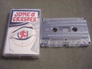 Very Rare Promo Jones Crusher Demo Cassette Tape Hit & Run 1994 York Punk