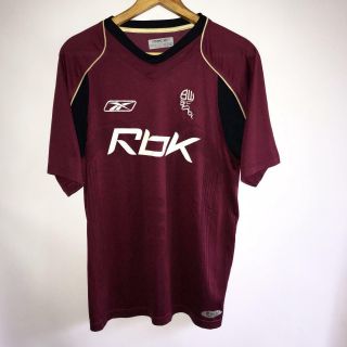 Rare Bolton Wanderers Away 2006/08 Football Shirt Jersey Reebok Size L