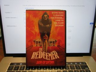 Rare Oop Code Red The Redeemer Son Of Satan Horror Slasher Movie Dvd 1978