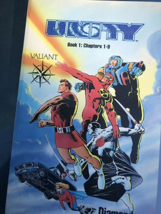 Unity Barry Smith Jim Lee Bob Layton Collected Edition Limited Rare 1990 Valiant