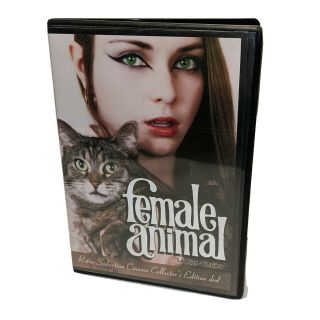 Female Animal DVD W/ Misty Mundae Featurette Master ' s Plaything OOP Rare 2