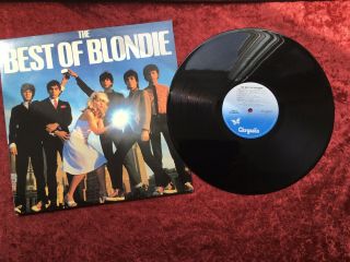 Blondie " The Best Of " Blondie " (1981) Rare Nm - Lp Chrysalis Album