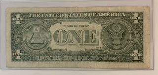 Rare 2009 $1 One Dollar Bill Star Note Birthdate Special Date Serial H00311997 2