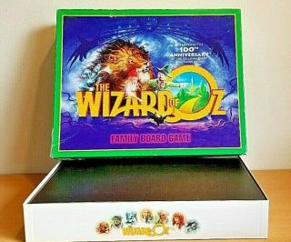 The Wizard Of Oz Family Board Game 100th Anniversary Edition 1999 Complete Rare