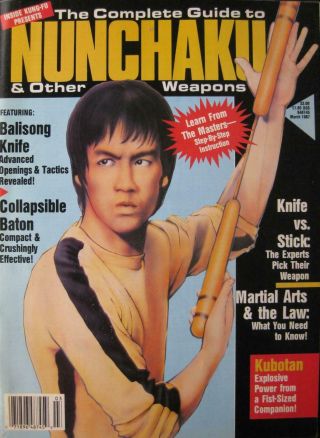Rare 3/87 The Complete Guide To Nunchaku Tadashi Yamashita Kung Fu Martial Arts