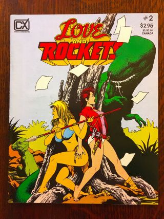 Love And Rockets 2 1983 Rare First Printing The Hernandez Bros.  Fantagraphics