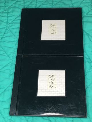 Pink Floyd The Wall 2 Cd Rare Black Case From Shine On Box Set 1979/1992