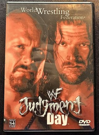 Wwf Judgment Day 2001 Dvd Wwe Wrestling Out Of Print Rare