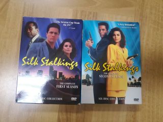Silk Stalkings - The Complete First And Second Season 1 - 2 (dvd,  2005) Rare Oop