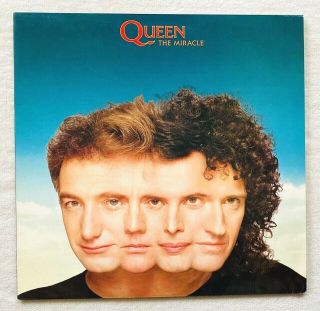 Queen.  The Miracle Lp 1.  Press 1989 German Freddie Mercury Wembley Innuendo Rare