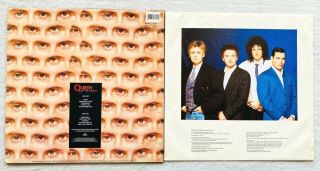 QUEEN.  the miracle LP 1.  Press 1989 GERMAN Freddie Mercury Wembley Innuendo RARE 2
