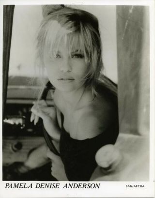Pamela Anderson Rare Sultry Casting Agent Head Shot 8x10 Photograph