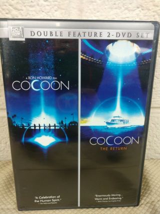 Cocoon & Cocoon The Return Rare (2 Disc) Dvd Set Brian Dennehy Wilford Brimley