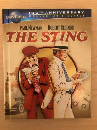 The Sting (blu - Ray,  Dvd) Universal Collector 