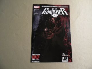 The Punisher Countdown (marvel 2004) Mini Comic / Rare Dvd Promotional Comic