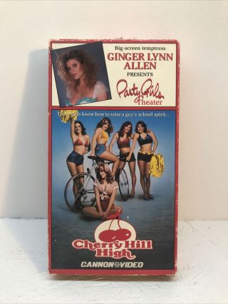Cherry Hill High Vhs 1977 Rare Sexploitation Comedy Linda Mcinerney Nina Carson