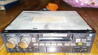 Toyota Radio Car Tape Electronic Tuner 5622 Vintage Parts Rare