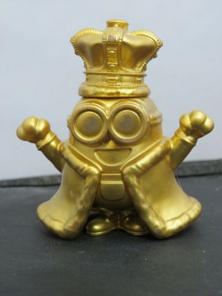 A - Rare Mcdonalds Happy Meal Toy 2019 Minions The Rise Of Gru 7 Gold King Bob
