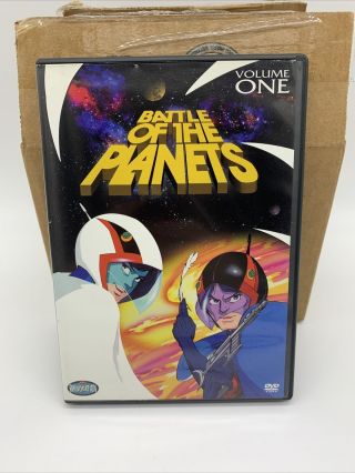 Great Vintage Battle Of The Planets Vol 1 Dvd Rare 70s Anime G - Force Casey Kasem