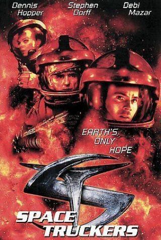 Space Truckers (dvd,  1999) Dennis Hopper Stephen Dorff Rare Oop Authentic Usa