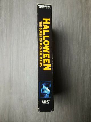 Halloween: The Curse of Michael Myers DEMO TAPE SCREENER (VHS,  1996) Rare Promo 2
