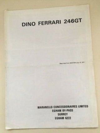 Ferrari X2,  Lamborghini X1 Brochures (very Rare)