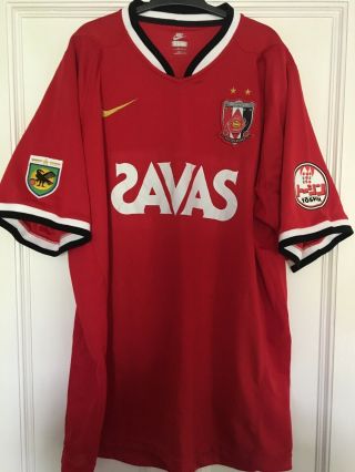 Urawa Red Diamonds Football Shirt 2008 Japanese J League Very Rare Jersey