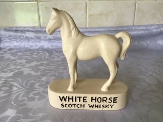 Rare Small White Horse Scotch Whiskey - Advertising In
