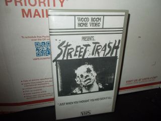 Street Trash Vhs Rare Horror Gore Convention Tape Wrhv