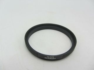 Rare - Leitz Leica 14225 Series 7 To E55 Lens Filter Adapter Step Down Ring