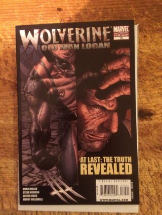 Wolverine (vol.  3) 70 Rare 2nd Print Variant Vfnm Old Man Logan