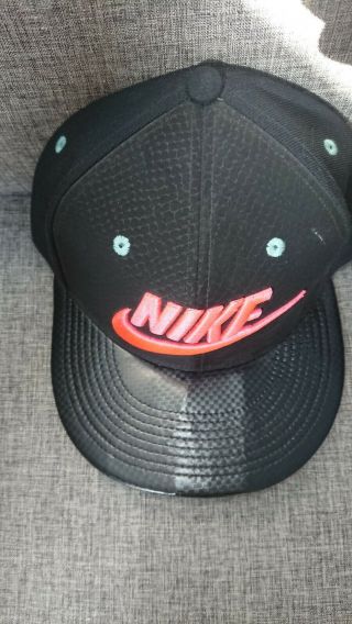 Nike True FIT snapback Hat Cap SB Vintage Pink Skateboarding Rare special brim 2