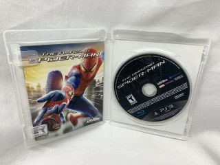 The Spider - Man Ps3 Game Rare Edition Complete Good Cond