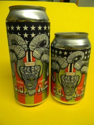Rare Tom Brady " Goat " Tribute England Patriots 6 Rings Bowl Beer Can