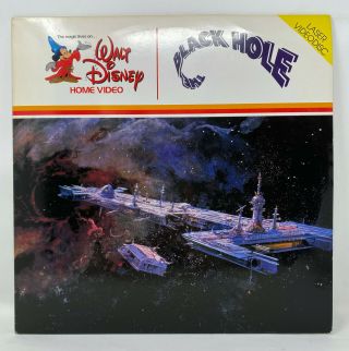 Rare Walt Disney’s The Black Hole Laserdisc 1979 11as Gary Nelson Ld Laser Disc