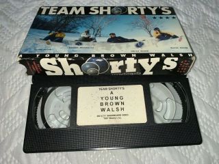 Shortys Snowboards Team Video VHS 1997 RARE Young Brown Walsh 2